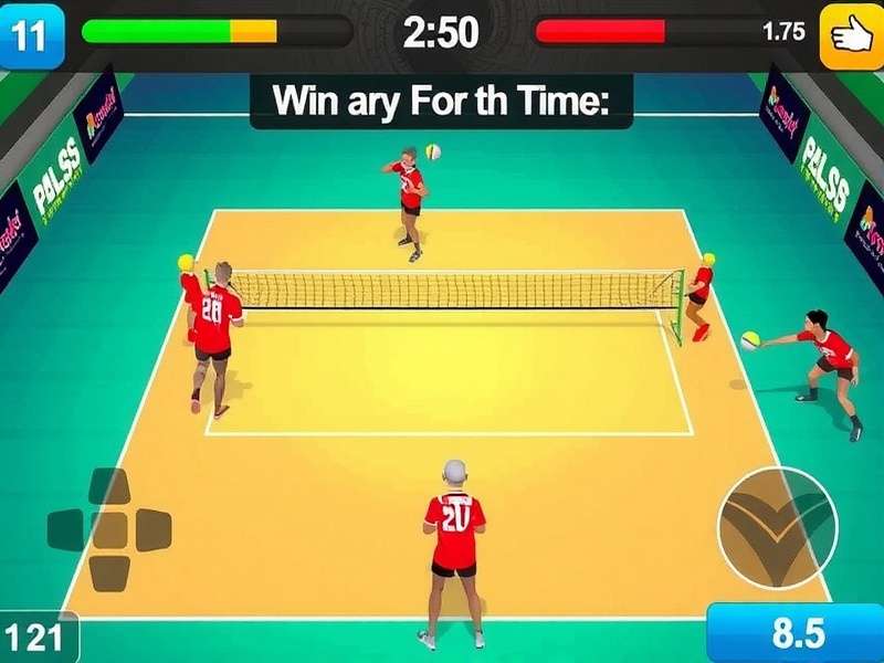 Punjabi Volley Victors Gameplay Screenshot